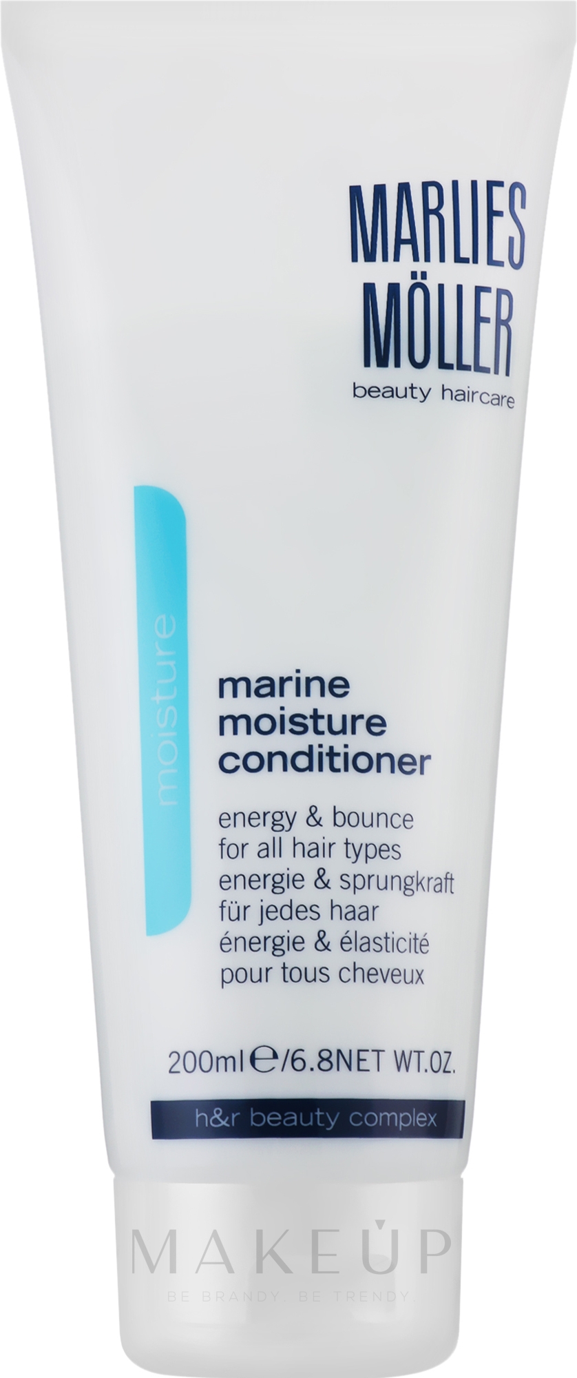 Feuchtigkeitsspendende Haarspülung mit Perlextrakten und Meeresmineralien - Marlies Moller Marine Moisture Conditioner — Bild 200 ml