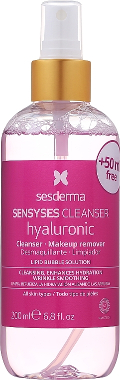 Gesichtsreinigungsgel mit Hyaluronsäure - SesDerma Laboratories Sensyses Cleanser Hyaluronic  — Bild N1