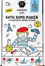 Set Mach es Selbst - Nailmatic DIY Kit Paris Bath Bomb Maker  — Bild N1
