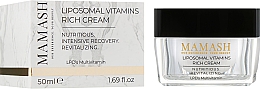 Düfte, Parfümerie und Kosmetik Reichhaltiger Gesichtscreme-Balsam - Mamash Liposomal Vitamins Rich Cream
