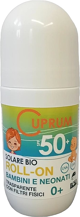 Bio-Creme mit Sonnenfilter für Gesicht und Körper - Beba Cuprum Line SPF 50+  — Bild N1