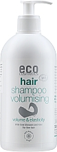 Düfte, Parfümerie und Kosmetik Volumen-Shampoo mit Lindenblüten- und Kiwiextrakt - Eco Cosmetics Hair Shampoo Volumising Volume & Elasticity