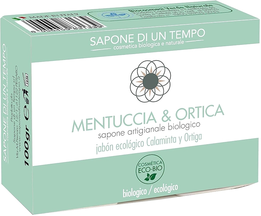 Seife Brennnessel und Minze - Sapone Di Un Tempo Organic Soap Nettle Mint — Bild N2