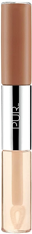 4in1 matter Lippenstift und Lippenöl - Pur 4-in-1 Lip Duo Dual-Ended Matte Lipstick & Lip Oil — Bild N1