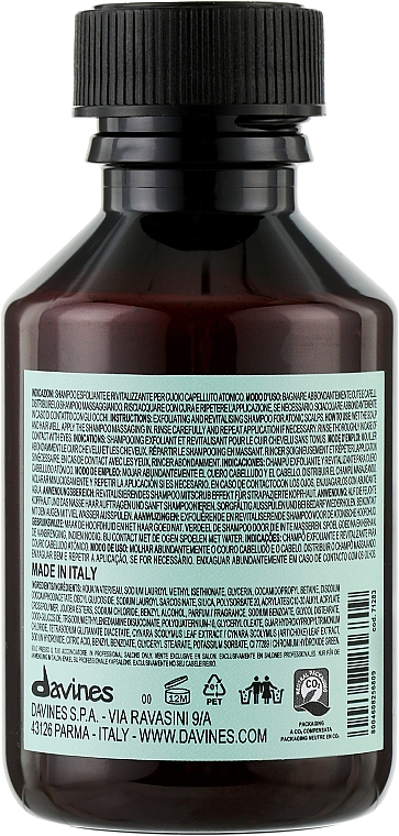 Entgiftendes und revitalisierendes Peeling-Shampoo mit Artischockenextrakt - Davines Detoxifying Shampoo — Bild N2