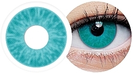 Tägliche farbige Kontaktlinsen Blue Walker 2 St. - Clearlab ClearColor 1-Day Phantom — Bild N1