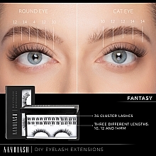 Künstliche Wimpern - Nanolash Diy Eyelash Extensions Fantasy — Bild N5