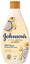 Düfte, Parfümerie und Kosmetik Entspannendes Duschgel mit Joghurt-, Kokos- und Pfirsichextrakt - Johnson’s Vita-rich Smoothies Indulging Body Wash