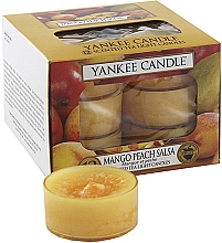 Teelichter Mango Peach Salsa - Yankee Candle Mango Peach Salsa Tea Light Candles — Bild N4
