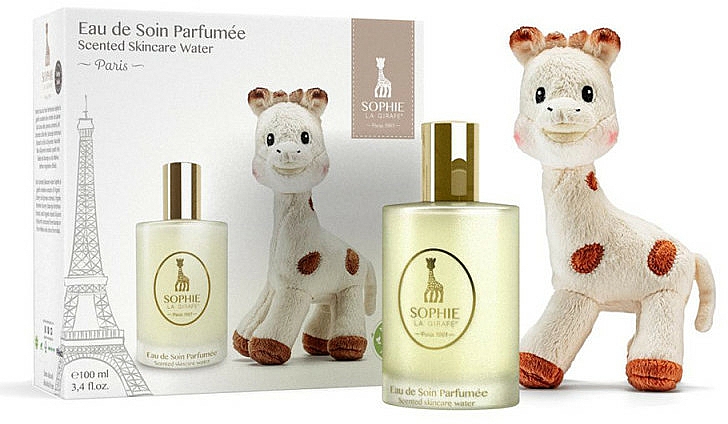 Parfums Sophie La Girafe - Duftset (Aromatisches Körperwasser 100ml + Spielzeug) — Bild N1