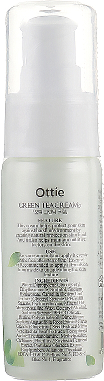 Feuchtigkeitscreme mit Grüntee-Extrakt - Ottie Green Tea Cream — Bild N2