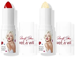Wet N Wild x Marilyn Monroe Icon Lipstick and Balm Set (Lippenstift 4,2g + Lippenbalsam 4,2g) - Lippenpflegeset — Bild N3