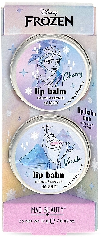 Lippenpflegeset - Mad Beauty Disney Frozen Lip Balm Duo (Lippenbalsam 2x12g) — Bild N2