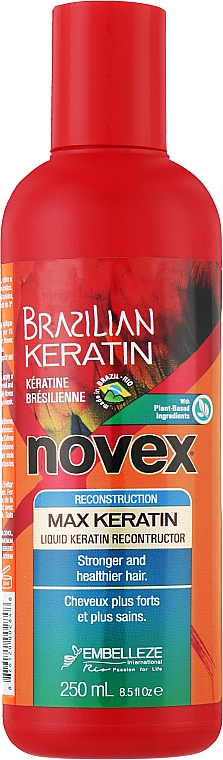 Flüssiges Haarkeratin - Novex Brazilian Keratin Max Liquid Keratin — Bild N1