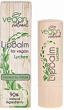 Lippenbalsam Litschi - Vegan Natural Lip Balm For Vegan Lychee — Foto N2