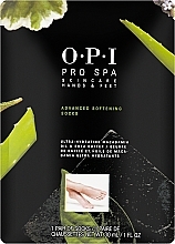 Düfte, Parfümerie und Kosmetik Weichmachende und feuchtigkeitsspendende Fußmaske mit Macadamiaöl und Sheabutter - O.P.I ProSpa Advanced Softening Socks