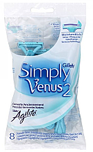 Set Einwegrasierer - Gillette Venus 2 Agilite — Bild N2