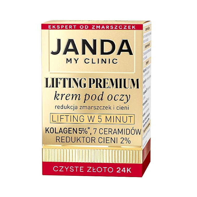 Augenpartiecreme - Janda My Clinic Lifting Premium Eye Cream  — Bild N2