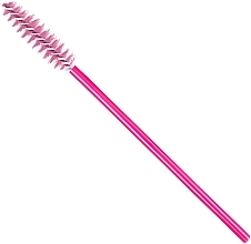 Pinsel für Wimpern und Augenbrauen dunkelrosa mit rosa Griff - Clavier — Bild N3