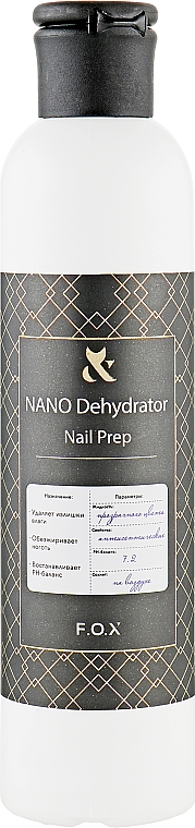 Desinfektions- und Entfettungsmittel für Hände und Nägel - F.O.X Nail Prep — Bild N3