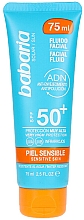 Sonnenschutfluid für das Gesicht SPF 50+ - Babaria Protective Facial Fluid For Sensitive Skin Spf 50 — Bild N1