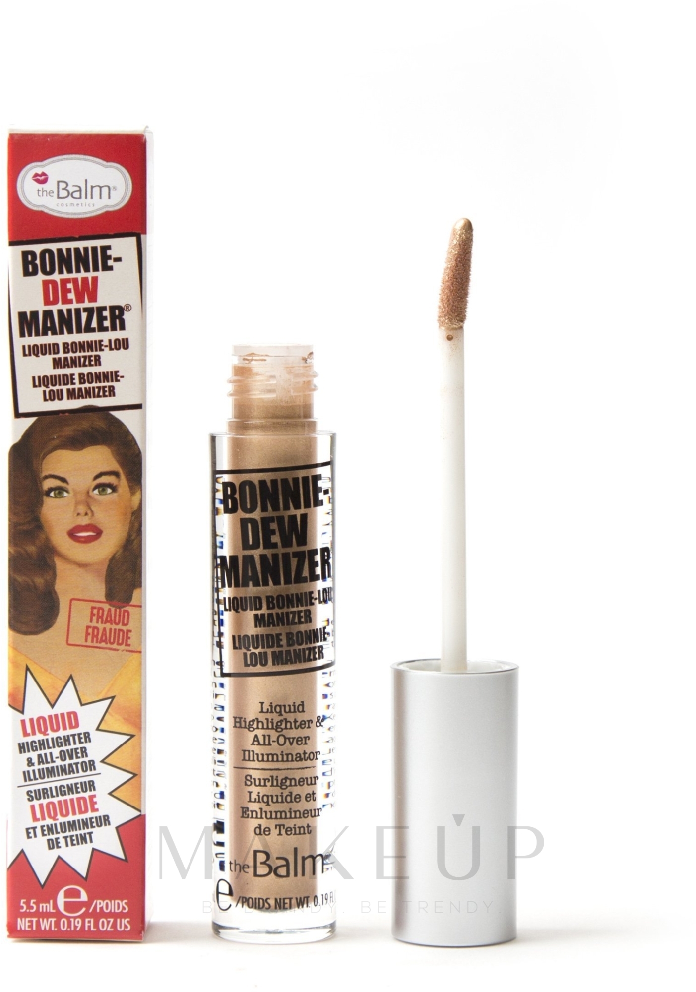 Flüssiger Highlighter - theBalm Bonnie-Dew Manizer Liquid Highlighter and All-Over Illuminator — Bild 5.5 ml