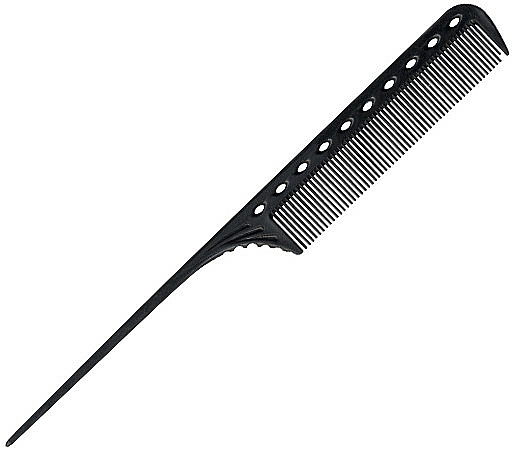 Toupierkamm 216 mm - Y.S.Park Professional Tail Combs Carbon — Bild N1