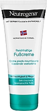 Düfte, Parfümerie und Kosmetik Creme für sehr trockene und beanspruchte Füsse - Neutrogena Fußcreme Foot Cream