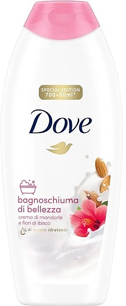 Duschcreme-Gel mit Mandelmilch und Hibiskus - Dove Almond Cream And Hibiscus Flower Shower Gel — Bild N3