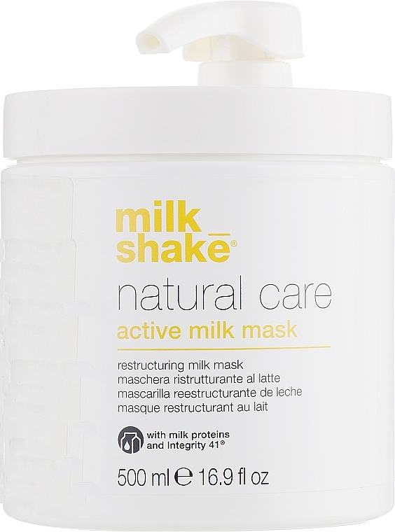 Nährende Haarmaske mit Milchproteinen - Milk Shake Natural Care Milk Mask — Bild N3