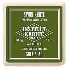 Seifenset - Institut Karite Shea Soap Trio Lemon Verbena, Almond & Honey and Lavender (Seife 100g + Seife 100g + Seife 100g) — Bild N2