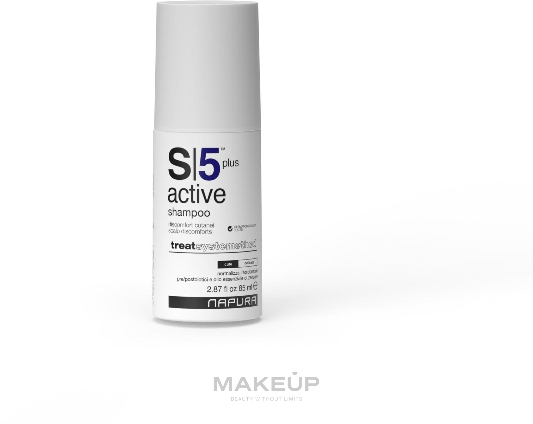Anti-Schuppen-Shampoo - Napura S5 Active Plus Shampoo — Bild 85 ml