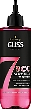 Düfte, Parfümerie und Kosmetik Maske für gefärbtes Haar - Gliss Kur 7 Sec Express Repair Treatment Color Perfector