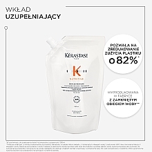 Reichhaltiges, feuchtigkeitsspendendes Shampoo-Bad für sehr trockenes Haar (Refill) - Kerastase Nutritive Bain Satin Riche Shampoo  — Bild N4