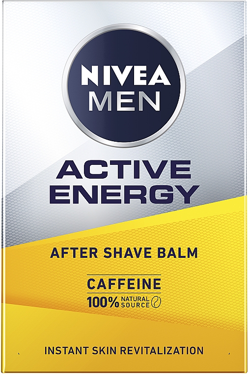 After Shave Balsam - Nivea Men Active Energy After Caffeine Shave Balm — Bild N1