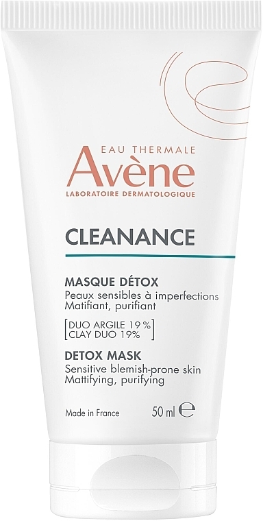 Detox-Maske für das Gesicht - Avene Cleanance Detox Mask  — Bild N1