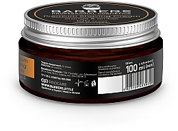 Rasiercreme mit feuchtigkeitsspendender Wirkung - Barbers Premium Shaving Cream Orange-Amber — Bild N3