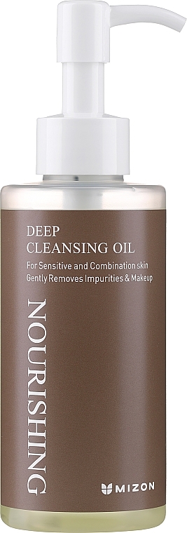 Nährendes hydrophiles Öl, mit Spender - Mizon Nourishing Deep Cleansing Oil — Bild N1