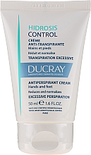 Deo-Creme Antitranspirant für Füße und Hände - Ducray Hidrosis Control Antiperspirant Cream — Bild N2