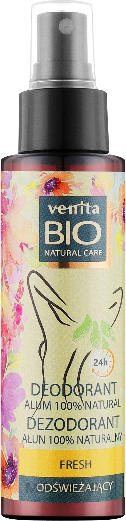 Deospray für Damen - Venita Bio Natural Care Woman Fresh Deo — Bild 100 ml