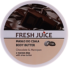 Körperbutter Chocolate & Marzipan mit Sheabutter - Fresh Juice Body Butter Chocolate & Marzipan With Shea Butter — Bild N1