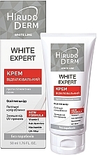 Aufhellende Gesichtscreme gegen Pigmentflecken mit UV-Schutz - Hirudo Derm White Expert — Bild N1