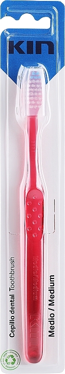 Zahnbürste 7112 mittel rot - Kin Medium Toothbrush — Bild N1