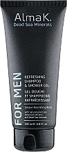 2in1 Erfrischendes Shampoo und Duschgel für Körper und Haar - Alma K For Men Refreshing Shampoo and Shower Gel — Bild N10