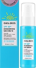 Feuchtigkeitsspendende Sonnenschutzcreme - Maruderm Cosmetics Moisturizing Sun Cream SPF50+  — Bild N1