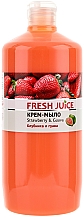 Düfte, Parfümerie und Kosmetik Creme-Seife Erdbeere und Guava - Fresh Juice Strawberry&Guava