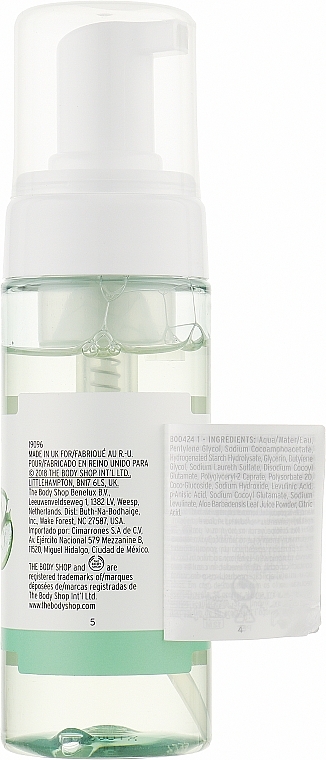 Sanfter und beruhigender Gesichtsreinigungsschaum mit Aloe für empfindliche Haut - The Body Shop Aloe Calming Foaming Wash — Bild N2