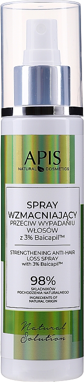 Stärkendes Spray gegen Haarausfall - APIS Professional Natural Solution Hair Mist — Bild N1