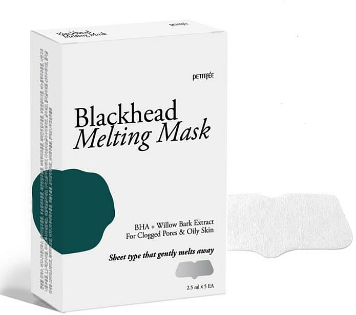 Beruhigende, schmelzende Maske für die Nase gegen Mitesser - Petitfee&Koelf Blackhead Melting Mask — Bild N1