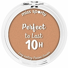Düfte, Parfümerie und Kosmetik Langanhaltender Kompaktpuder - Miss Sporty Perfect To Last 10H Long Lasting Pressed Powder